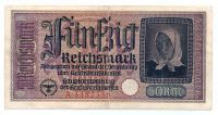 50 рейхсмарок 1939-1945 г. Германия для оккупированных территорий