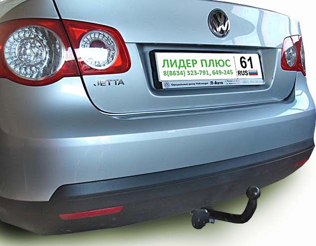 Фаркоп Лидер Плюс для VOLKSWAGEN JETTA (1K2) (седан) 2005-2011