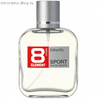 ТУАЛЕТНАЯ ВОДА ДЛЯ МУЖЧИН 8 ELEMENT SPORT