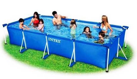 Каркасный бассейн 450х220х84см, INTEX