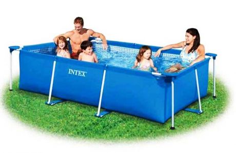 Каркасный бассейн 260х160х65см, INTEX