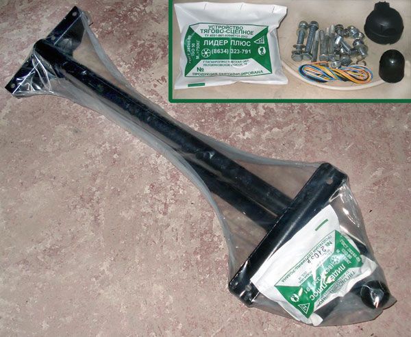 Фаркоп TAVIALS разборное для ВАЗ 2105, 2107 1980- без выреза бампера. Н