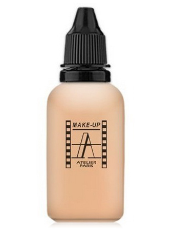Make-Up Atelier Paris HD Fluid Foundation Apricot AIR2A apricot clear Тон-флюид водостойкий для аэрографа 2А светло-абрикосовый