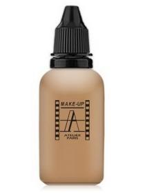 Make-Up Atelier Paris HD Fluid Foundation Gilded AIR4Y Yellow honey Тон-флюид водостойкий для аэрографа 4Y золотистый