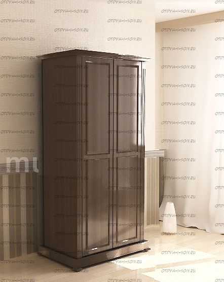 Шкаф 2-дверный Кардинал (90х45х210)