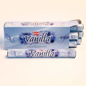 благовония HEM Hexa VANILLA ваниль (ароматические палочки)
