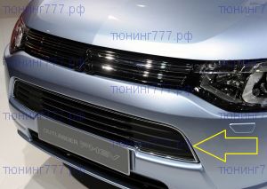 Решетка бампера, PHEV стиль, Оригинал