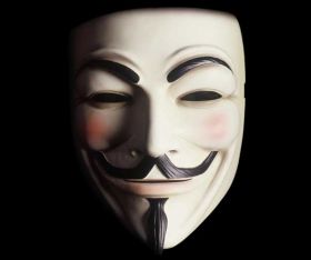 МАСКА " V FOR VENDETTA " из киновильма " Вендетта "