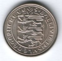 5 пенсов 1968 г. Гернси