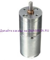 Микро мотор с редуктором JGA25-370  60 об/мин, 12 В