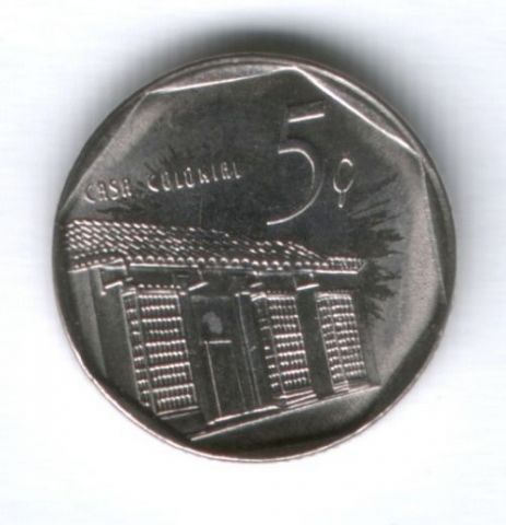 5 сентаво 2009 г. Куба