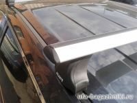 Багажник на крышу Mazda CX-9, Атлант, крыловидные аэродуги