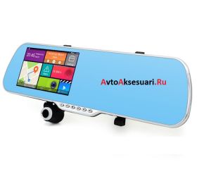 Видеорегистратор зеркало с камерой ЗВ +GPS +Android