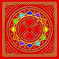 Салфетка магическая "Талисман для защиты от всех опасностей", 15х15 см,  4 шт.