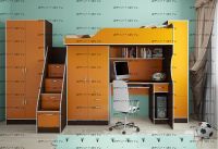 Кровать-чердак Фанки Кидз 4/7 СВ