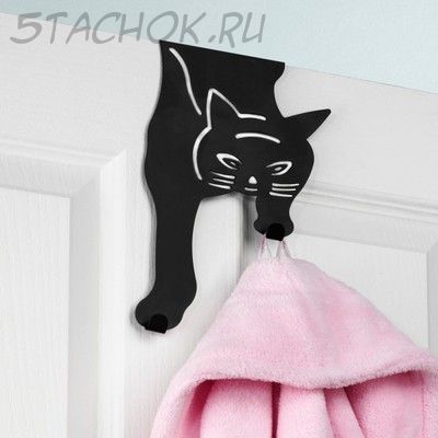 Крючок на дверь "Кошка"