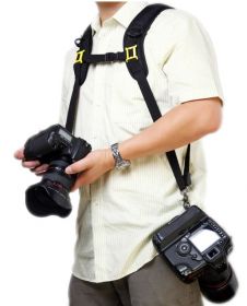 Плечевой ремень flama fl-qs2 "quick strap " для двух камер