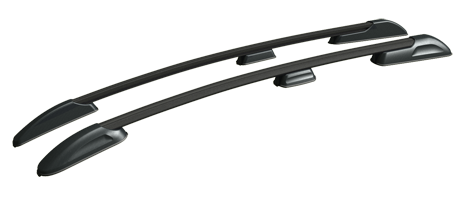 Рейлинги на Mazda 3, чёрные