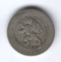 5 сантимов 1862 г. Бельгия