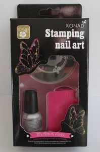 Konad Stamping nail art