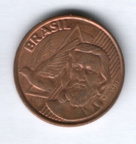 5 сентаво 2001 г. Бразилия