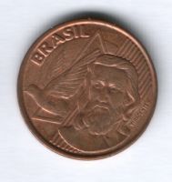 5 сентаво 2001 г. Бразилия