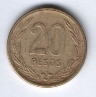 20 песо 1984 г. Колумбия