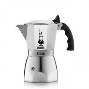 Гейзерная кофеварка для кофе эспрессо с пенкой на 4 чашки Bialetti Brikka Elite 0534 (Италия)