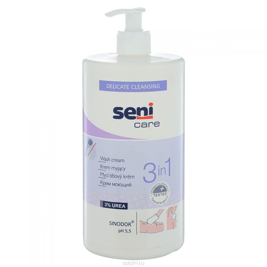 Seni Care (Сени) Моющий крем 3 в 1