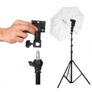 УНИВЕРСАЛЬНЫЙ ДЕРЖАТЕЛЬ BRACKET FLASH SHOE UMBRELLA (TYPE B) ДЛЯ ВСПЫШКИ И ЗОНТА