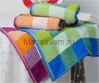 Вертикаль 34х76 (12шт) арт. 68/C3 Салфетка махровая "Северный город"