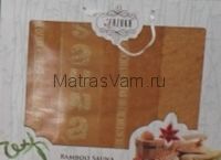 Золотой Сауна Бамбук женская арт. 8429 Килт 75х155+Чалма в коробке MERZUKA