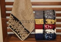 8592 YILDIZ  Хлопок махра 70х140 ( 6шт ) 550 гр полотенце SIKEL