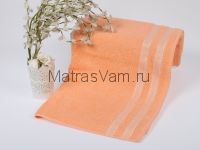 1957 Абрикосовый PETEK Хлопок махра (70х140х4шт) 380гр GONCA Карна