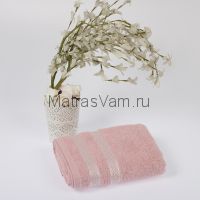 1956 Грязно-розовый PETEK Хлопок махра (50х90х4шт) 380гр GONCA Карна