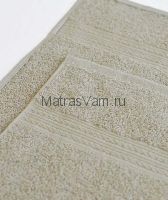 Светло-серая 180х210 Простыня Махровая  ITUMA