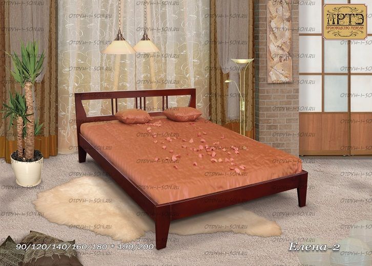 Кровать Елена-2 (ВМК Шале)