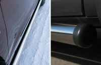 Пороги труба d63 (вариант 2) NISSAN Qashqai 2006-2009