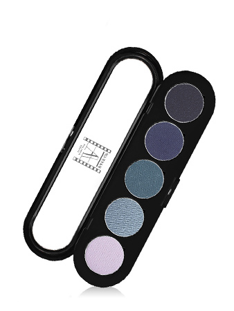 Make-Up Atelier Paris Palette Eyeshadows T27 Blue jeans Палитра теней для век №27 джинсовые темные тона (голубой бриллиант)