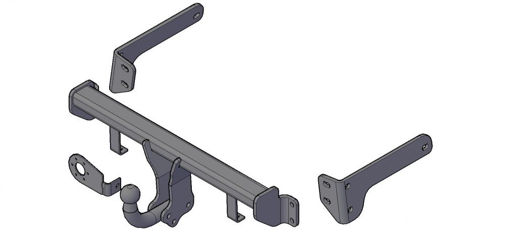 Фаркоп "Трейлер" для Chevrolet Captiva с 2006 по 2013 год