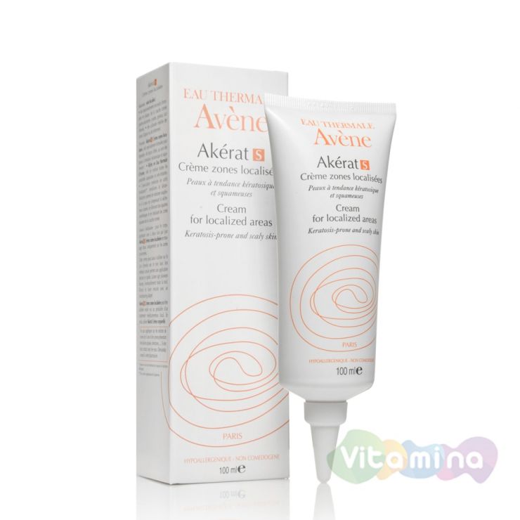 Avene Акерат крем для локального нанесения на зоны с уплотнением и шелушением 100 мл