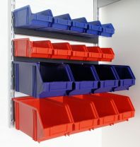 Кронштейн для подвески пластиковых контейнеров на верт. направляющие GSC6