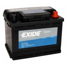 Автомобильный аккумулятор АКБ Exide (Эксайд) Classic EC550 55Ач о.п.