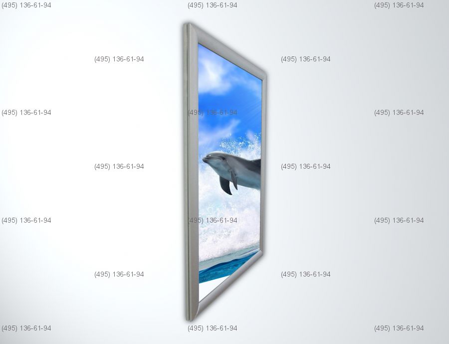 Световая панель Frame LED Framelight Classic (фреймлайт), односторонняя, формат A1, 594х841 мм