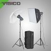 Импульсный свет комплект VISICO VL PLUS 300 Soft Box Umbrella KIT