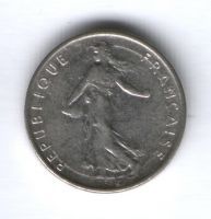 1/2 франка 1965 г. Франция