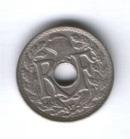 5 сантимов 1931 г. Франция