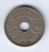 25 сантимов 1932 г. Франция