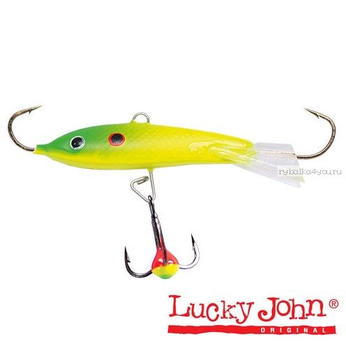 Балансир Lucky John Classic 4 + тр. 40 мм / 6 грамм / цвет:19