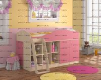 Кровать-чердак Дюймовочка-5.4 (80Х190)